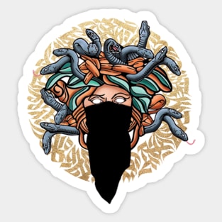 Medusa - Calligraphy Sticker